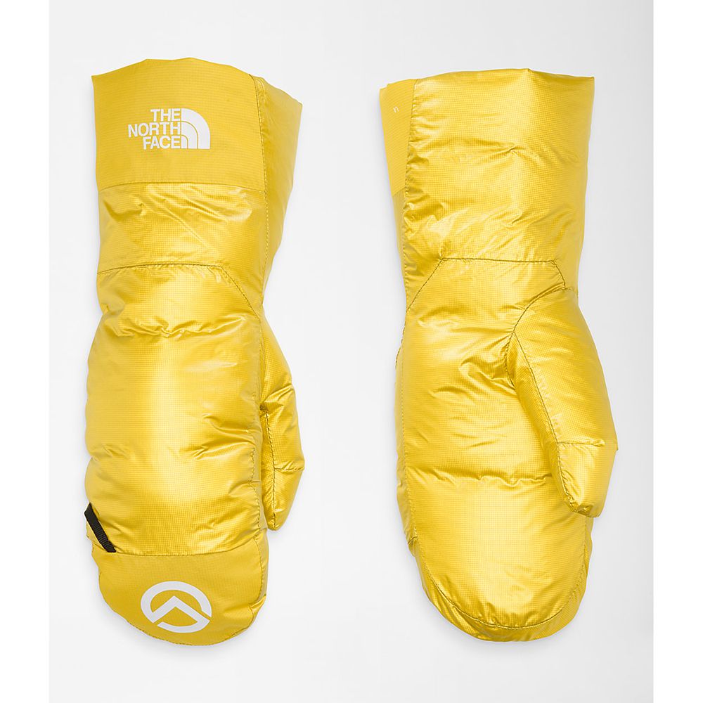 The North Face Mittens Mens Australia - The North Face Summit Advanced Mountain Kit Insulated Yellow